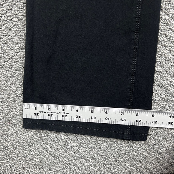 White House Black Market Jeans Skinny Flare Women's 6R Black Mid Rise Stretch - Picture 9 of 14